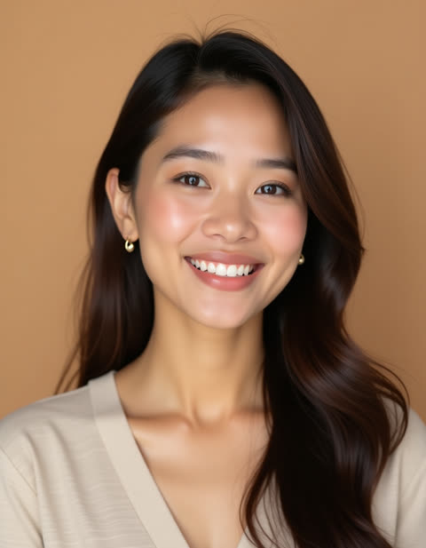 Aisyah Rahman, approved reference view 2 (AI-generated)